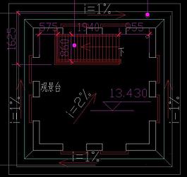 英伦风情教堂标高平面图片