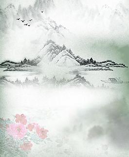 水墨山水画图片