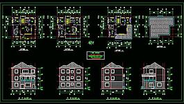 农村住宅楼方案图图片