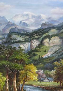 油画风景图片