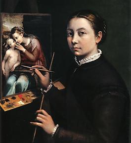 美女绘画图片