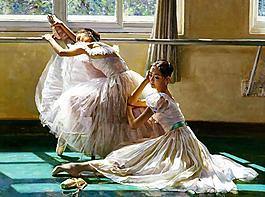 跳舞的女孩图片