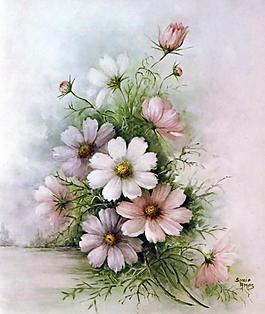 手绘花卉图片