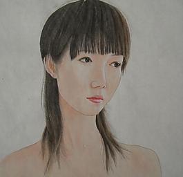 吴玉阳工笔人物画图片