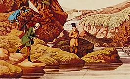 国外山水油画图片