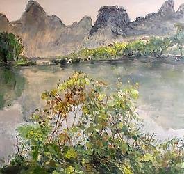 江岸风景图片