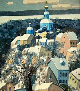 古老的城镇图片