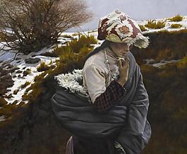雪野妇人图片