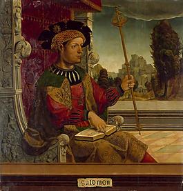 Maestro de Becerril - Salomon, Ca. 1525大师画家动物油画飞行动物装饰画