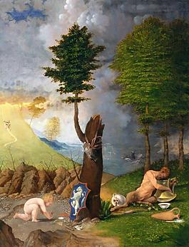 Lorenzo Lotto, Venetian (2)大师画家古典画古典建筑古典景物装饰画油画
