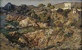 Gimeno Arasa, Francisco - Aigua blava (Agua azul)大师画家古典画古典建筑古典景物装饰画油画