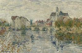 Gustave Loiseau - Moret-sur-Loing 01大师画家风景画静物油画建筑油画装饰画