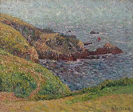 Gustave Loiseau - The Gulf大师画家风景画静物油画建筑油画装饰画
