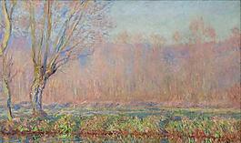 The Willows, 1885法国画家克劳德.莫奈oscar claude Monet风景油画装饰画