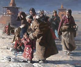 鐢荤? (49)高清西方现代人物油画国外油画大师人物油画作品