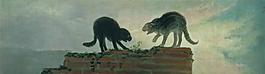 Goya y Lucientes, Francisco de - Catfight, 1786-87静物植物动物食物家禽水果印象派写实主义油画装饰画