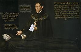 Anonymous - El hermano Lucas Texero ante el cadaver del Venerable Bernardino de Obregon, Ca. 1627高清西