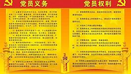 党的权利和义务图片