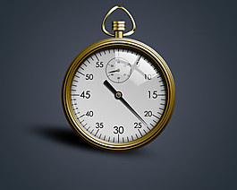 APP精致金钟表素材下载