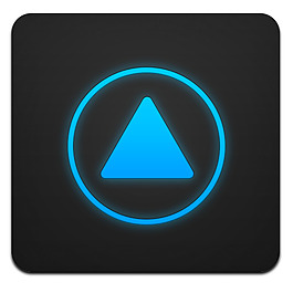 蓝黑手机桌面图标下载