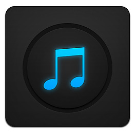 蓝黑手机桌面图标下载