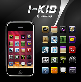 iPhone手机图标素材