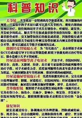 医院科普知识图片
