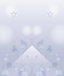 花朵移门图片