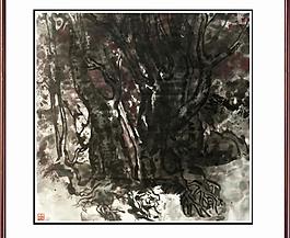 林间一角图片