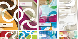 线条曲线主题抽象背景矢量素材