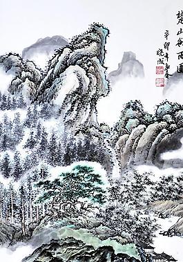 楚山欲雨图图片