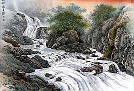 山溪欢歌图片