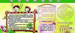 校园安全展板图片