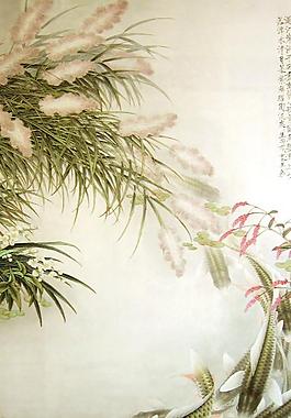 游鱼图图片