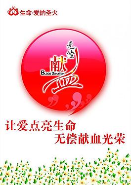 无偿献血展板图片
