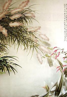 游鱼图图片