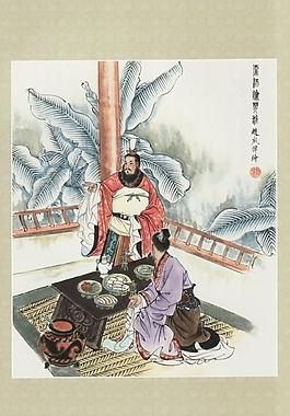 曹操煮酒论英雄图片