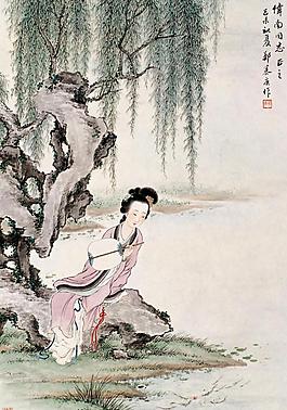 观鱼图片