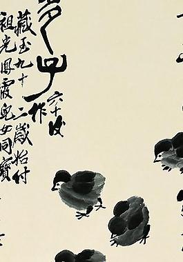 鸡群图片