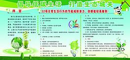 生态环保展板图片