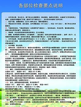 检查要点说明展板图片