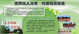 社区展板图片
