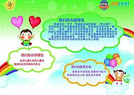 教学理念展板图片