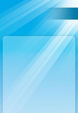 蓝色线条展板图片