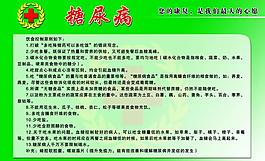 糖尿病展板图片