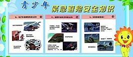 青少年紧急避险展板图片