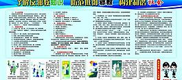 反对邪教宣传展板图片