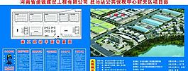 工程项目简介展板图片
