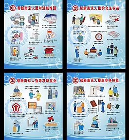 劳动局展板图片