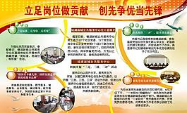 争优创新展板图片